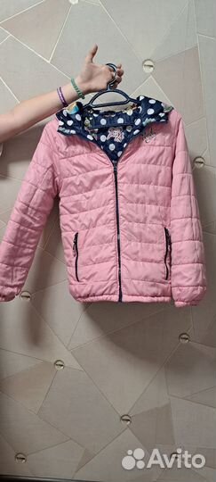 Куртка для девочки двухсторонняя acoola