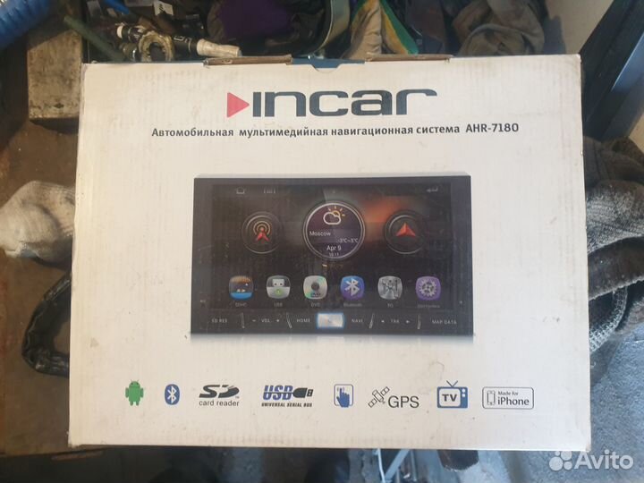 Авто магнитола Incar бу