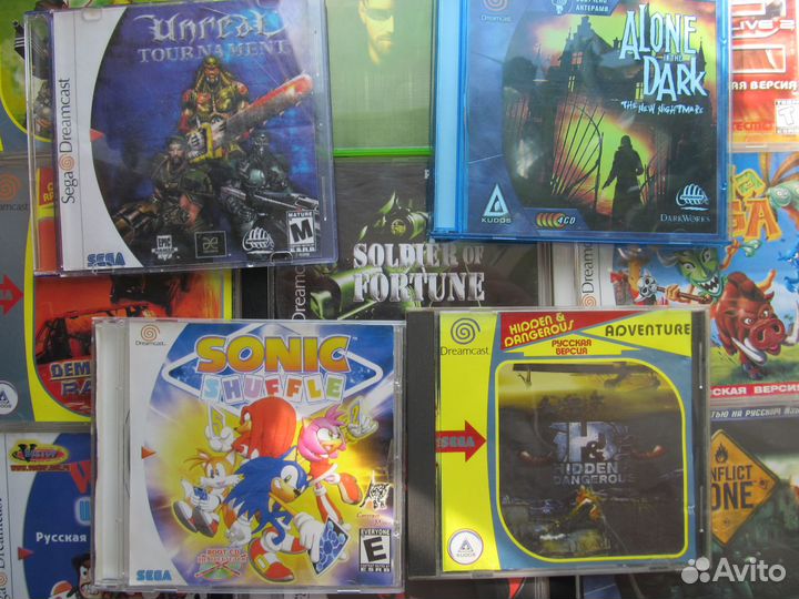 Sega Dreamcast диски