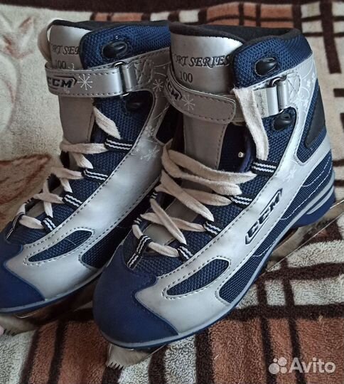 Коньки фигурные CCM comfort series 100 р.3(34)