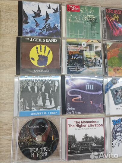 CD диски музыка рок, крауд рок и тд