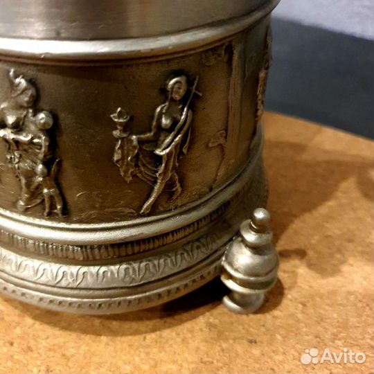 Роскошная антикварная пивная кружка 