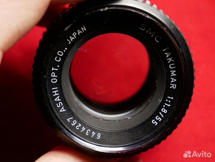 SMC takumar 55mm F1,8 поздняя версия SN643426