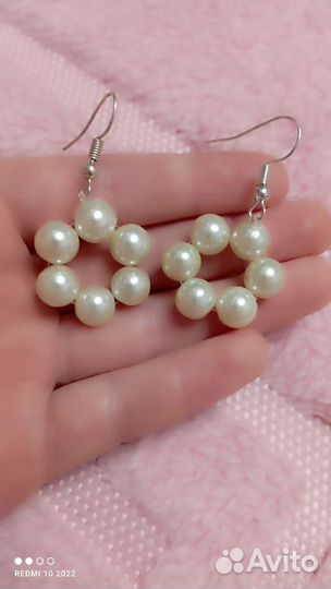 Продам серьги из бусин