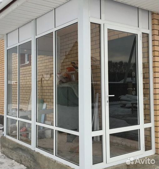 Остекление крыльца