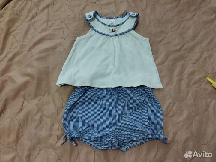 Детские вещи для девочки 3-6 мес