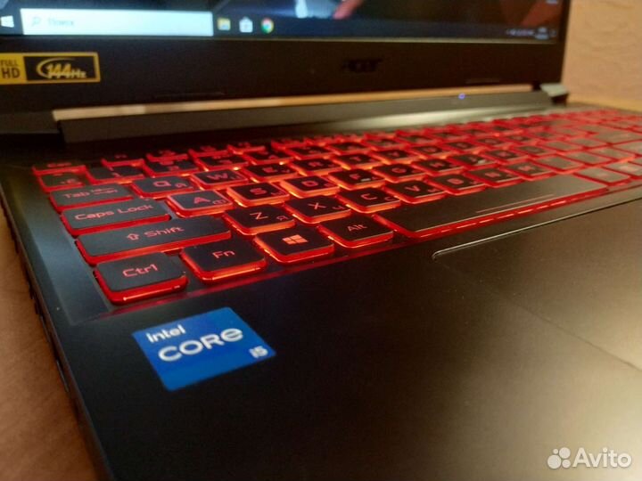 Свежий мощный игровой ноутбук Acer nitro / GTX3050