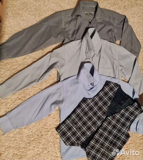 Рубашки 128-130