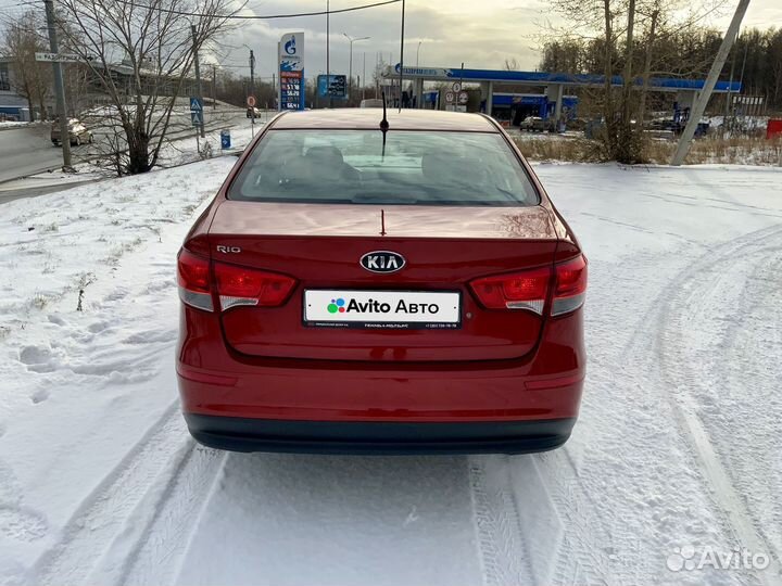 Kia Rio 1.4 AT, 2015, 170 000 км