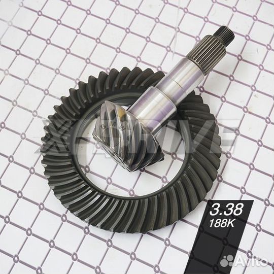 Главная пара 3,38 188К тип для bmw e46, e39, e60