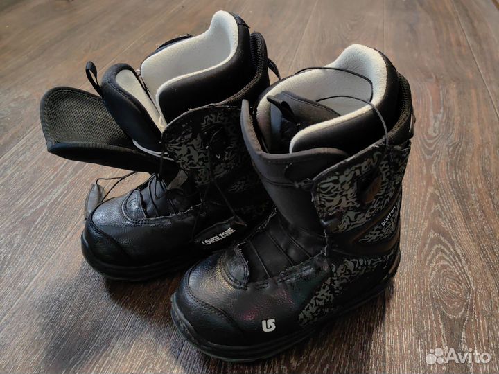 Сноубордические ботинки burton детские