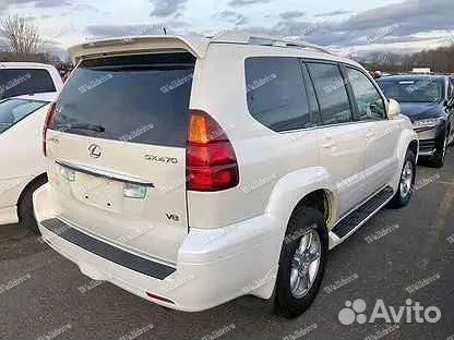 Спойлер Lexus GX470 белый