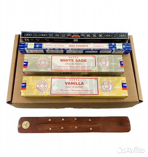 Набор благовоний Satya + подставка в подарок