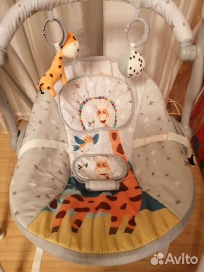 Электронная качель для новорожденных