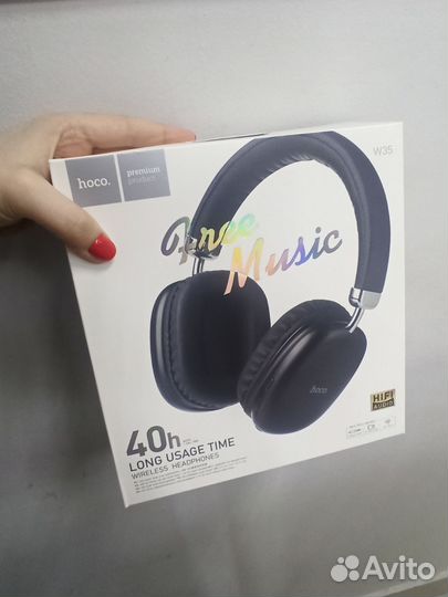 Bluetooth - гарнитура hoco W35 Black