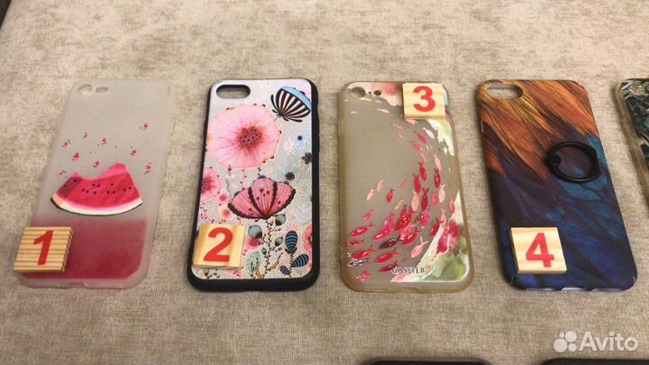 Чехлы 10 штук набором для iPhone