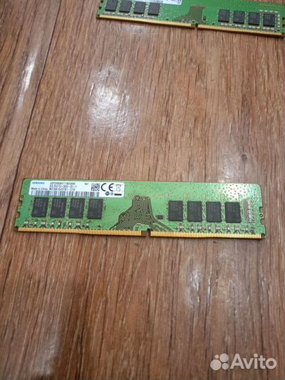 Оперативная память ddr4 8gb samsung