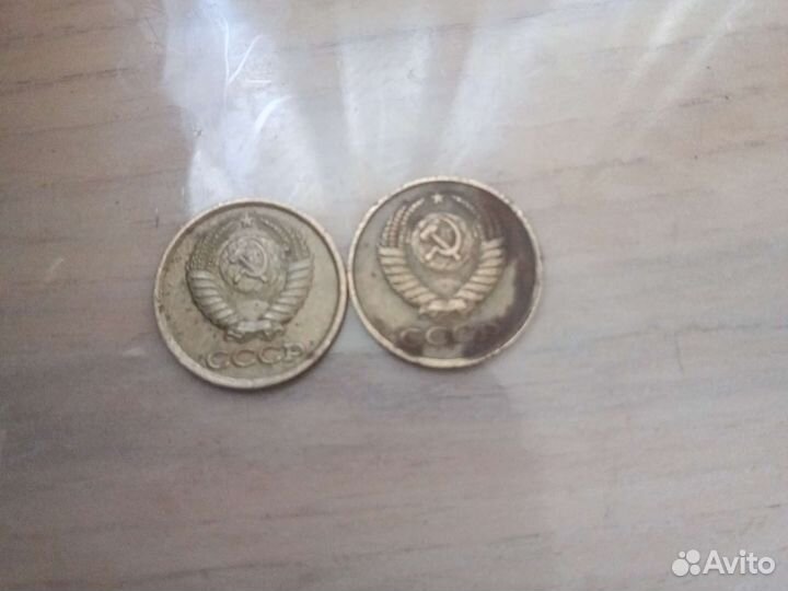 1 копейка 1987 года(2 шт за 5000руб)