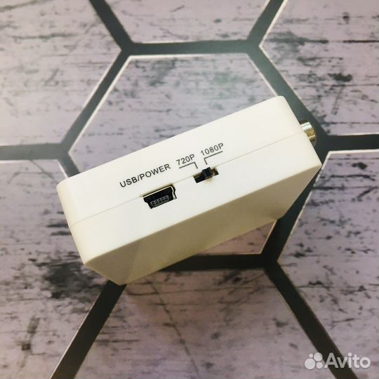 Конвертер AV на hdmi ntsc/PAL питание