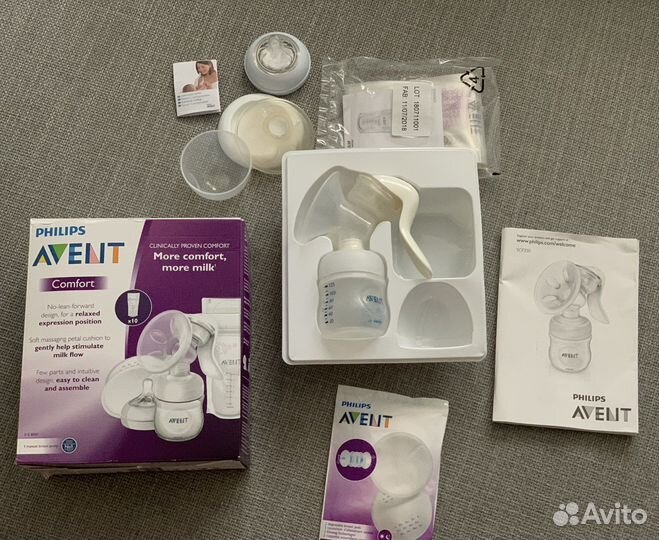 Молокоотсос ручной Philips Avent Comfort