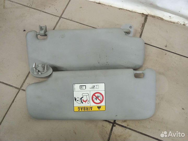 Солнцезащитные козырьки Шевроле Авео Т300