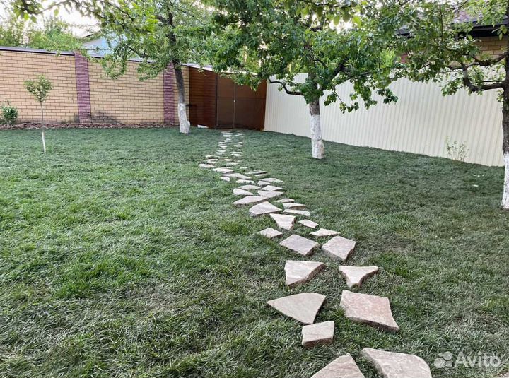 Рулонный газон