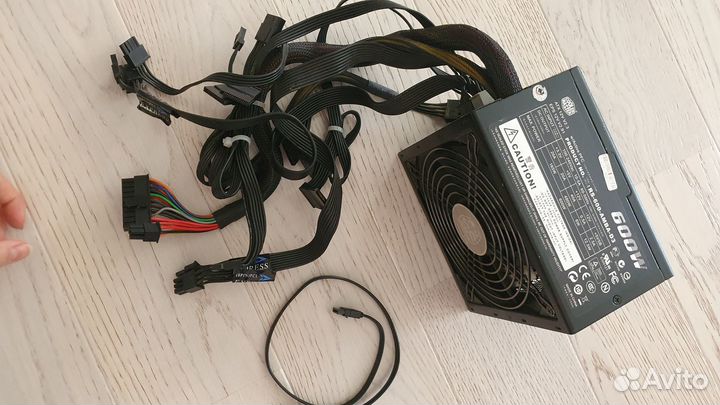 Блок питания cooler master 600w