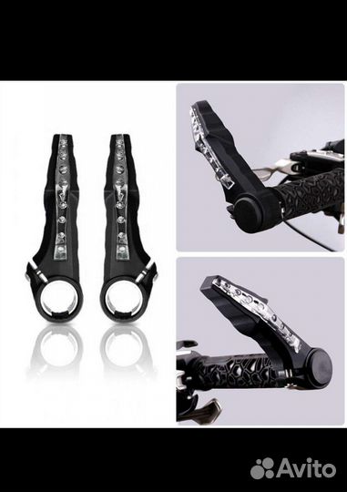 Рога для велосипеда светящийся