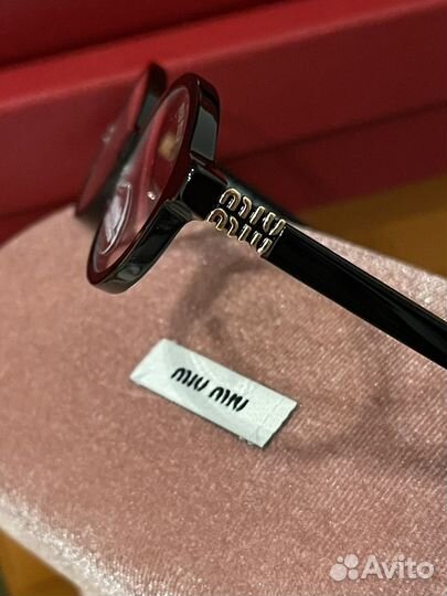 Очки miu miu прозрачные новые