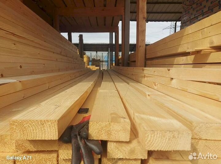 Доска строганная сосна / лиственница Доставка
