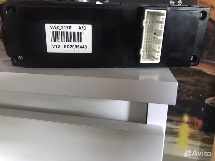 Блок управления печкой priora