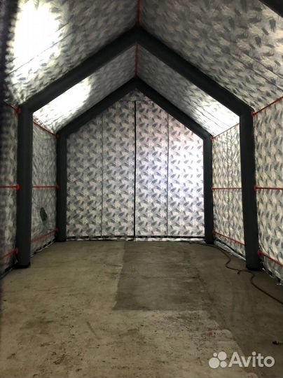 Каркасная надувная палатка. Быстровозводимый модул