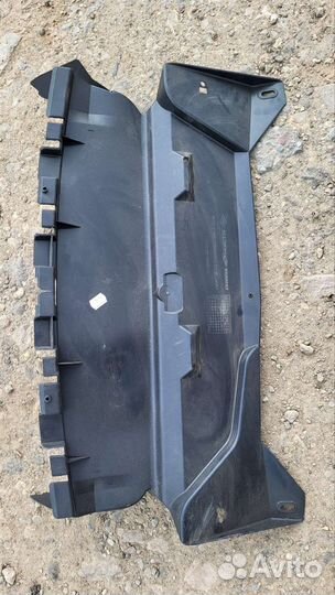 Защита переднего бампера рено меган