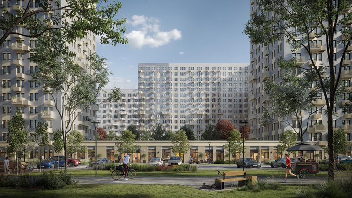 3-к. квартира, 59,7 м², 2/17 эт.