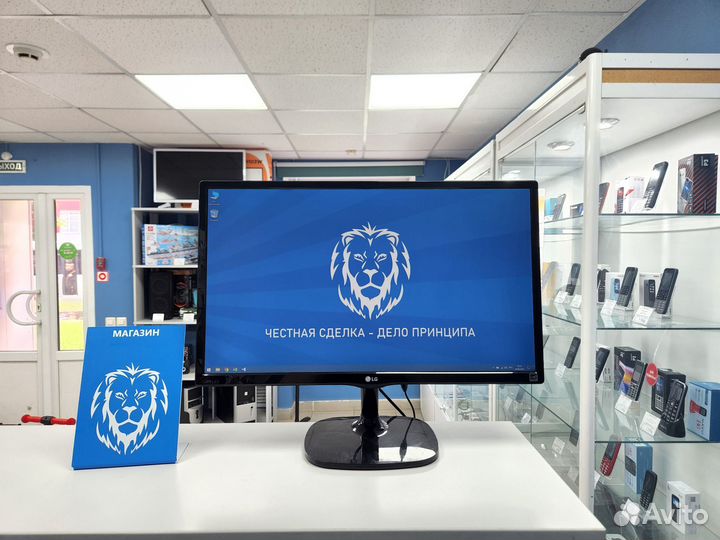 Монитор Lg 24 дюйма IPS hdmi (вр80)
