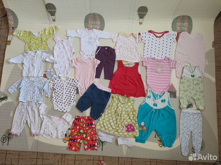 Вещи пакетом на девочку