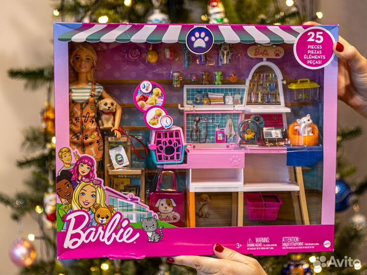 Барби Зоомагазин Barbie pets playset