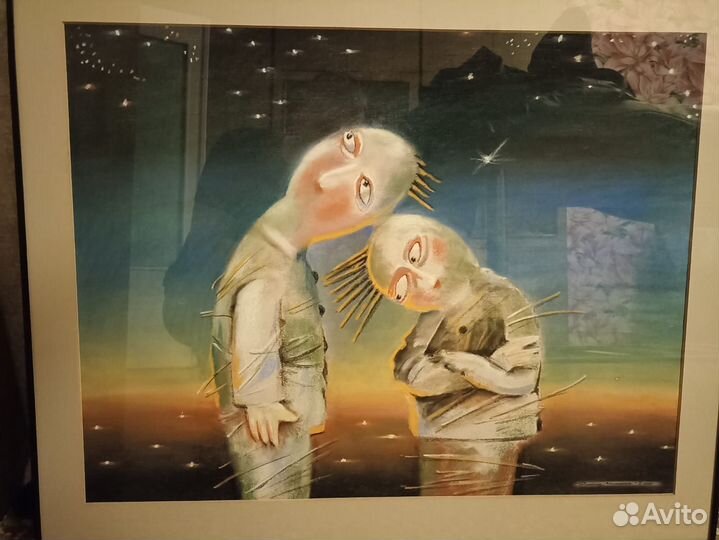 Картина пастель 