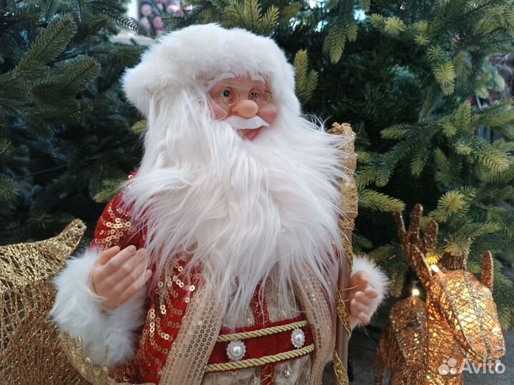 Новогодняя игрушка дед мороз