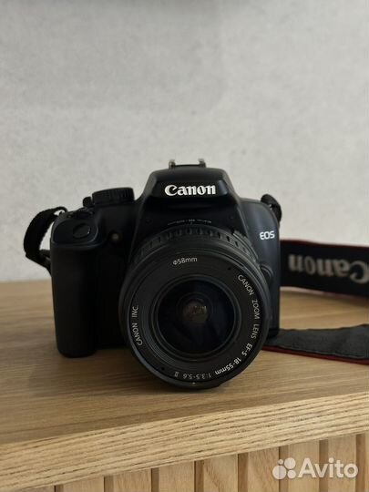 Зеркальный фотоаппарат canon eos 1000 d