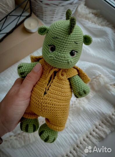 Игрушка дракон (ручная работа)