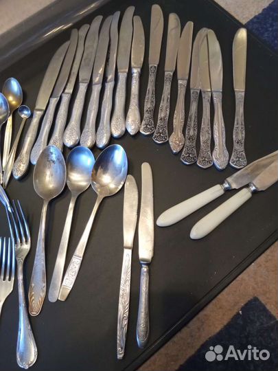 Ложки вилки нержавейка СССР