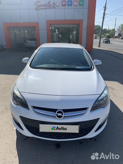 Opel Astra 1.6 МТ, 2014, 130 000 км