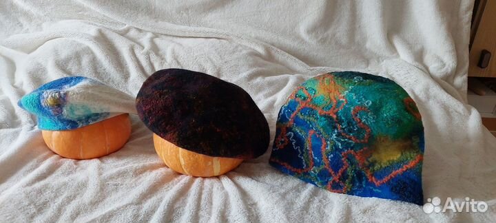 Шапка валяная из итальянской шерсти