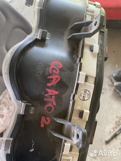 Щиток приборов Кия Церато рестайл