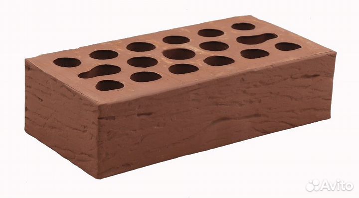 Кирпич лицево рустик