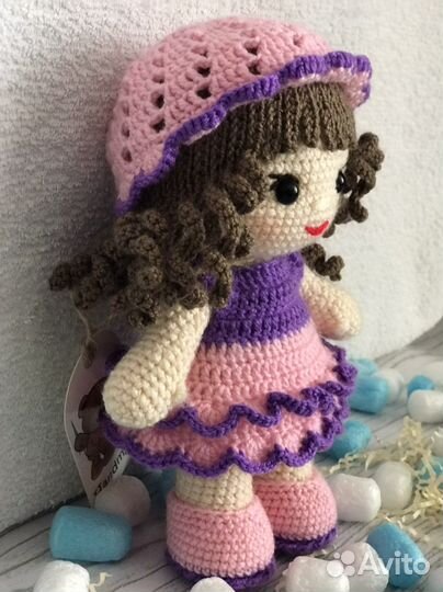Вязаная кукла