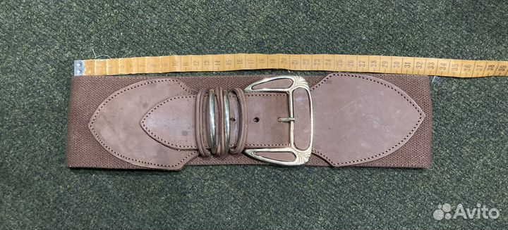 Ремень / пояс резинка+нубук