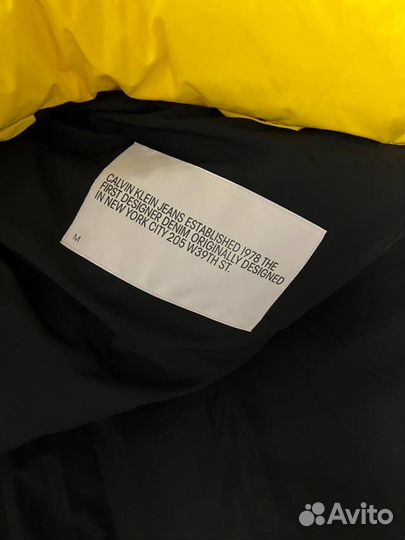 Calvin klein пуховик