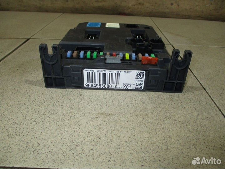 Блок предохранителей Peugeot 207